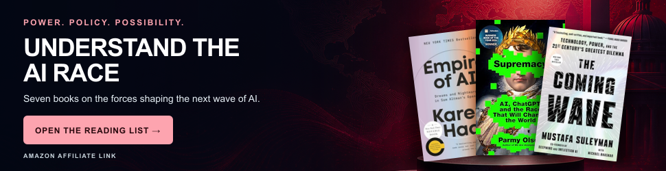 Books for understanding the AI race